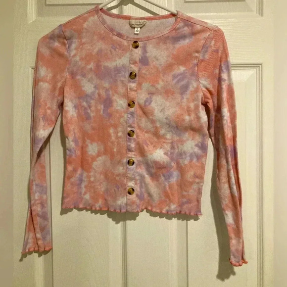 Self Esteem Other - Self Esteem Girls Longsleeve top Sz. M blouse